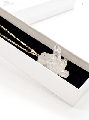 BERGKRISTALL Anhänger Lux Edition