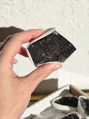 BLACK AMETHYST Cluster