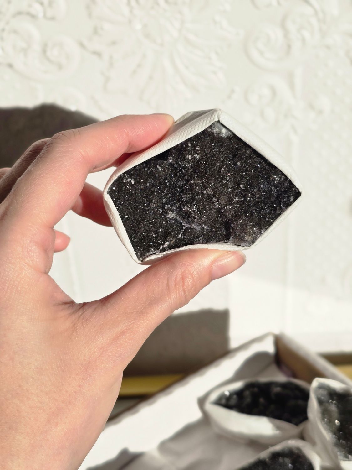 BLACK AMETHYST Cluster