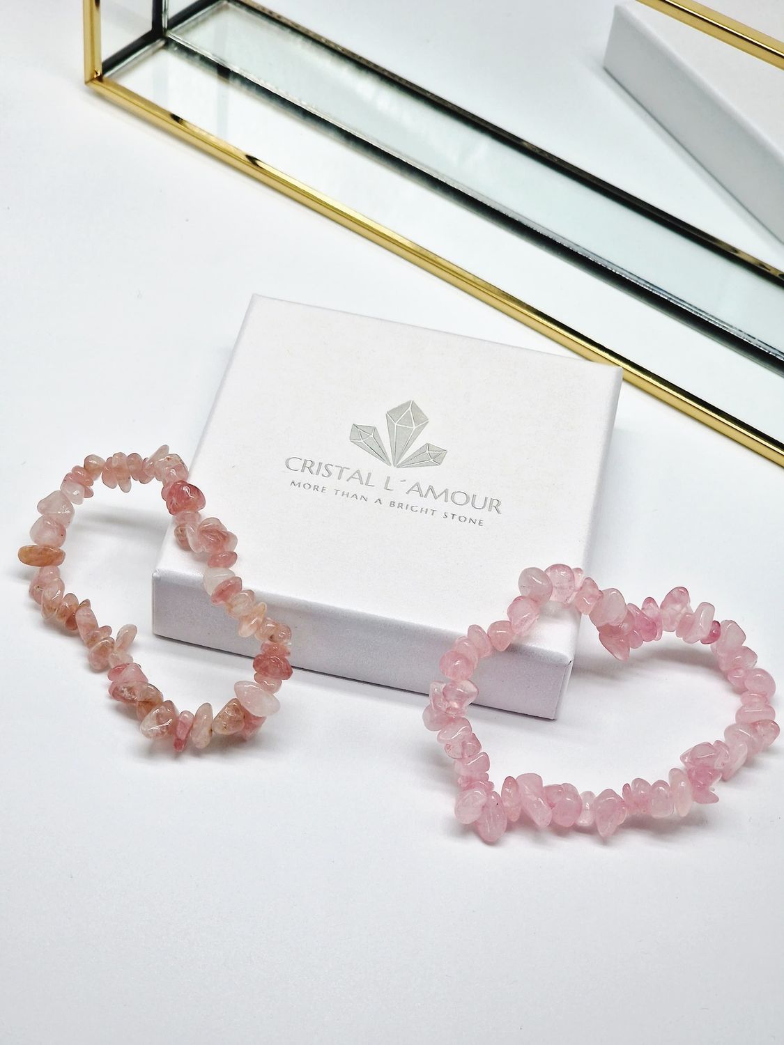 ROSE QUARTZ Bracelets