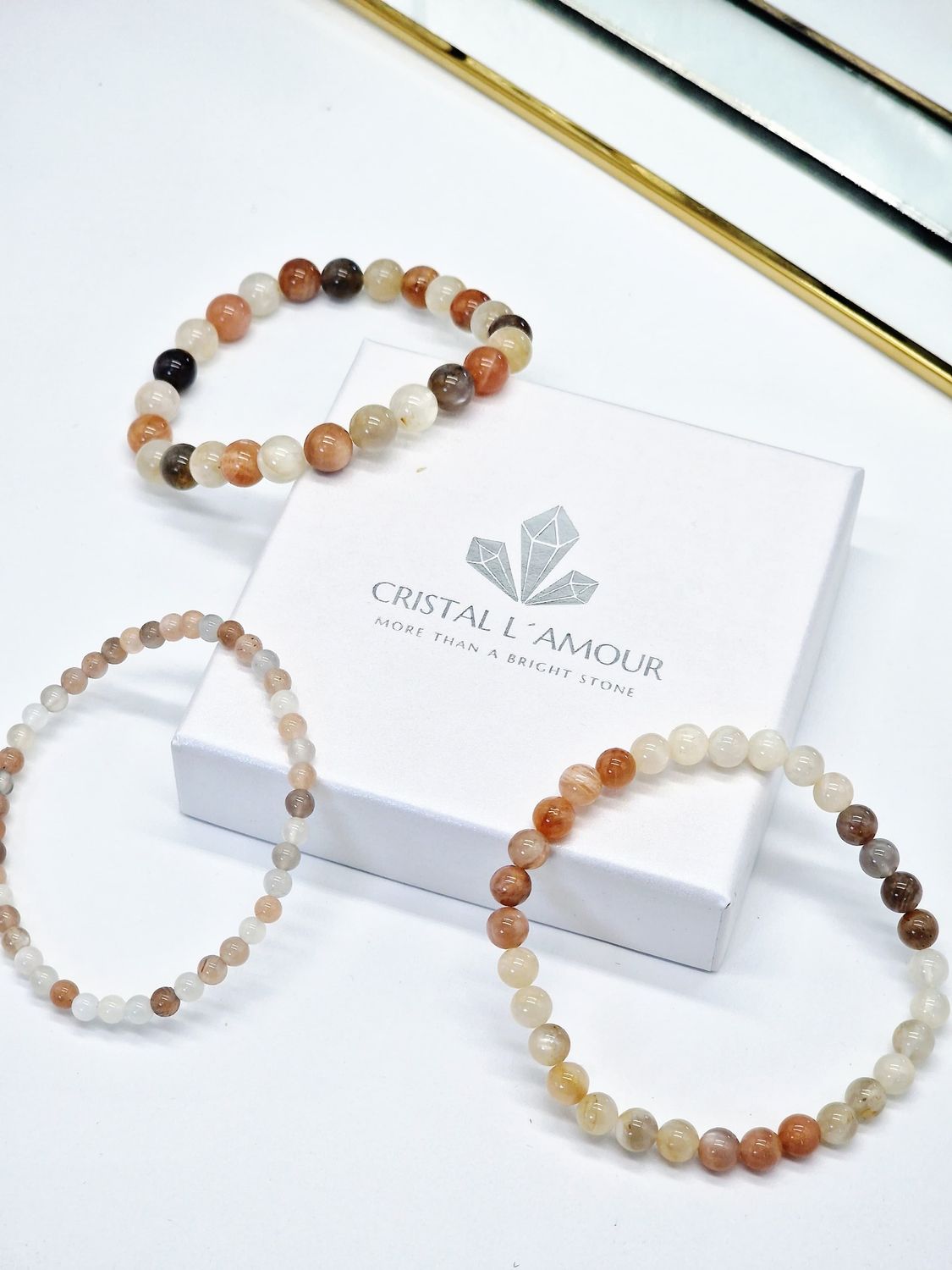 MOONSTONE Nugget Bracelets