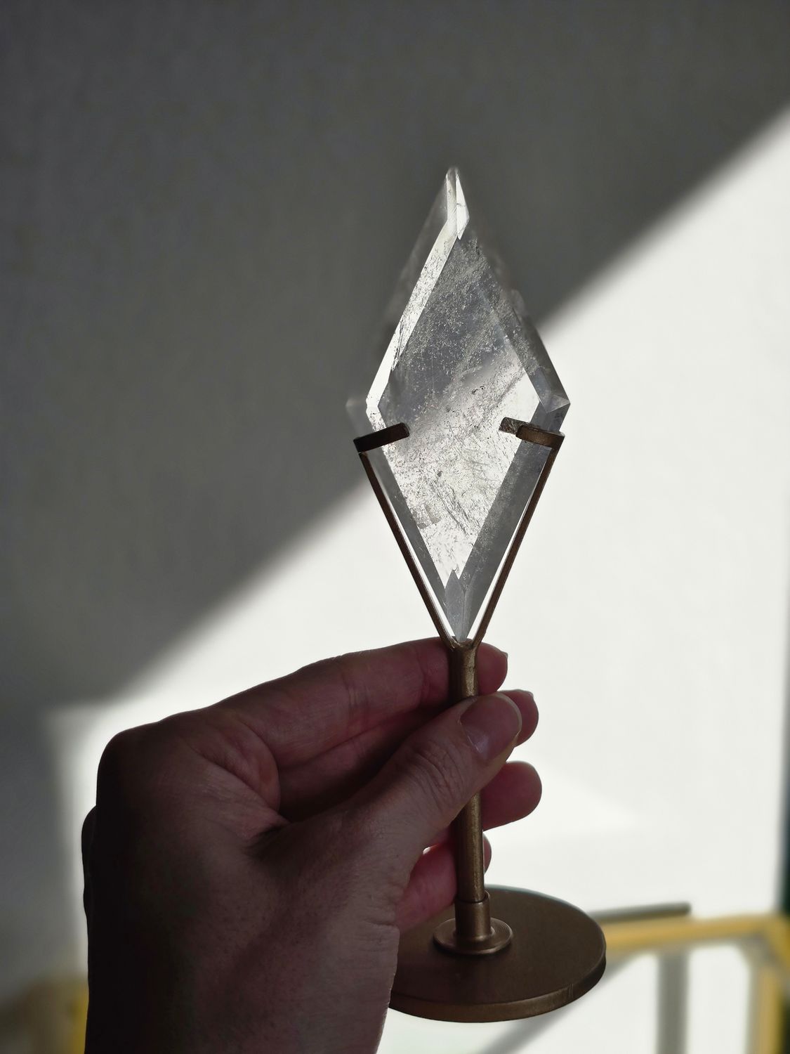 BERGKRISTALL Diamant Nr. 1