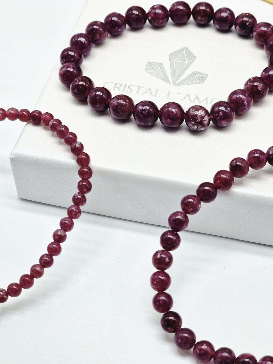 LEPIDOLITH Armbänder