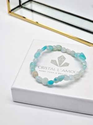 AMAZONIT Nugget Armband