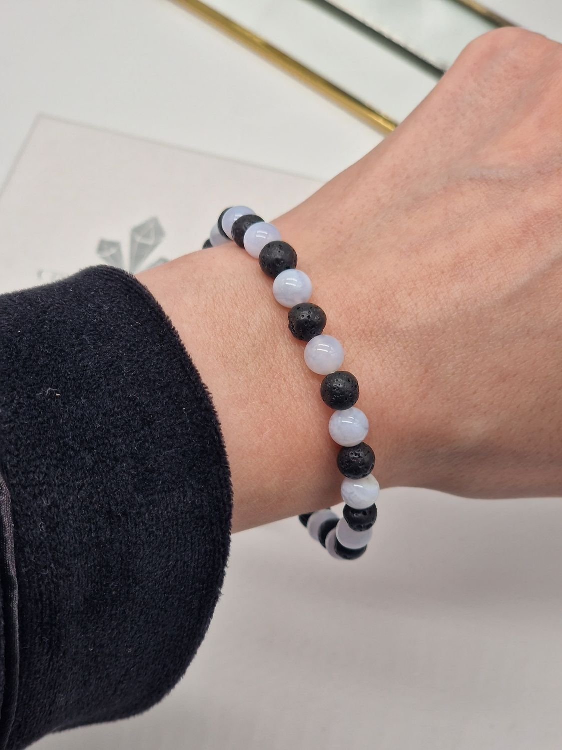 LAVA &amp; CHALCEDON Armband