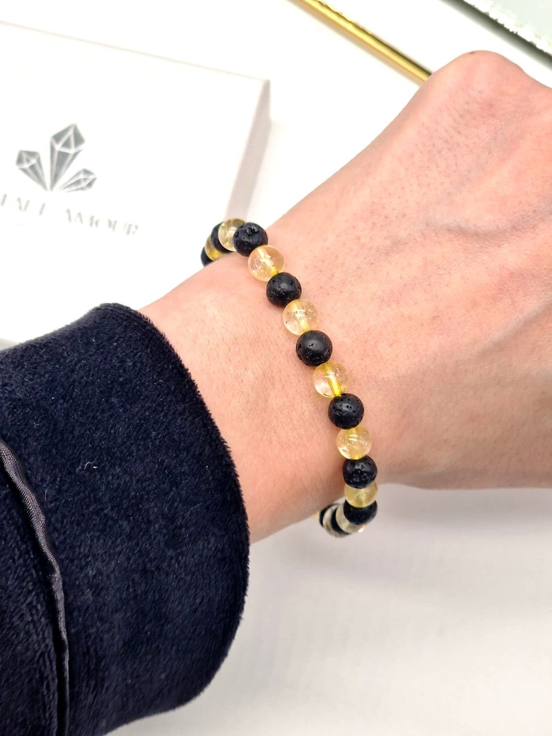 LAVA &amp; CITRIN Armband