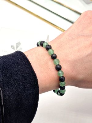 LAVA &amp; AVENTURIN Armband