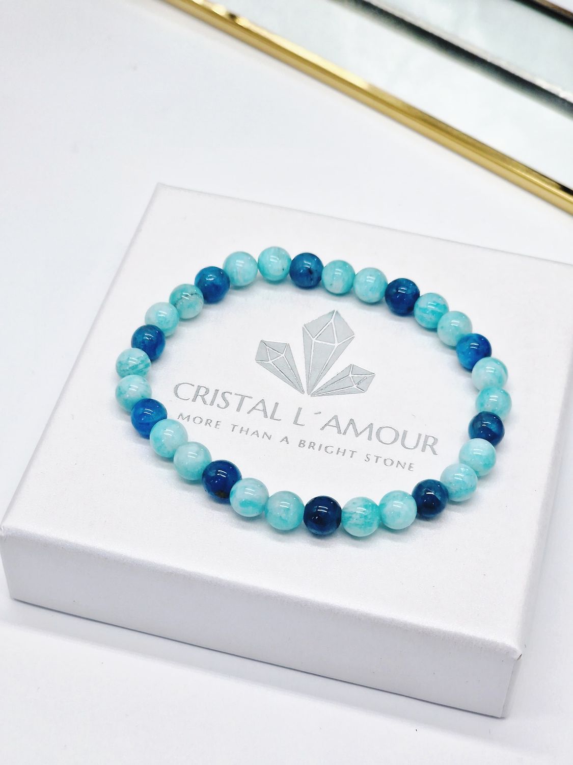 AMAZONIT &amp; APATIT Armband