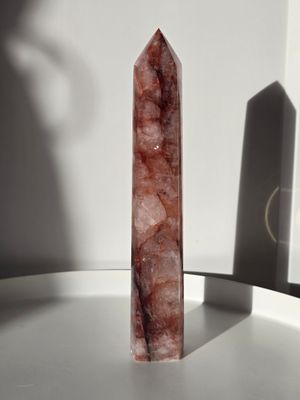 FEUERQUARZ Turm (+Flash/Regenbogen)