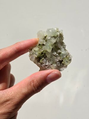 EPIDOT QUARZ "Fairy Forest" S