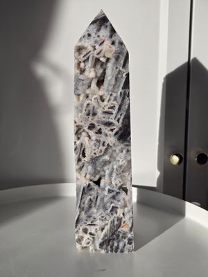 SPHALERITE (Chalcedon &amp; Quarz) XL Turm