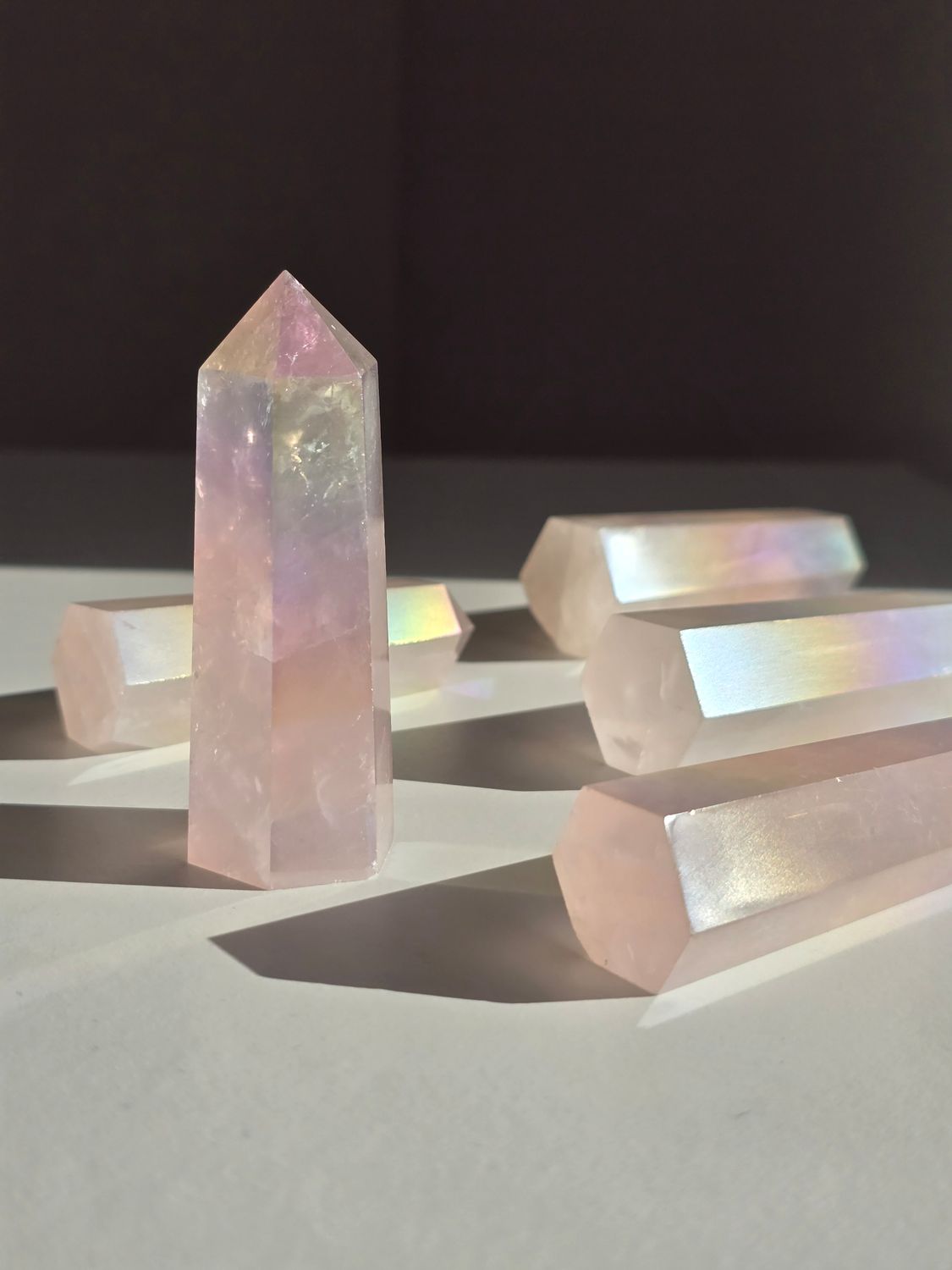 ROSENQUARZ ANGEL AURA Türme