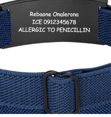 ICE ID or Medic Alert for Kids Bracelet (Older Kids)