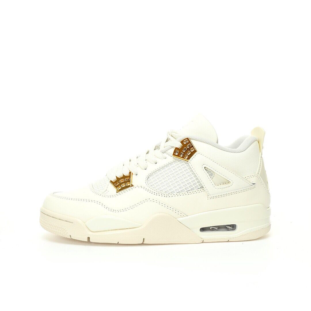 2024 Wmns Air Jordan 4 Retro &#39;Metallic Gold
