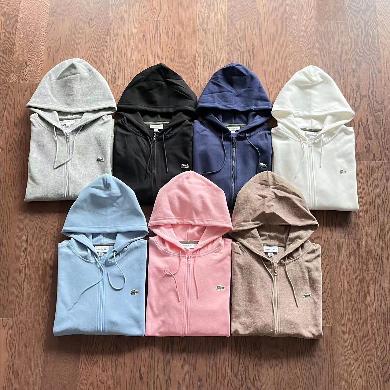 Felpa Lacoste con zip