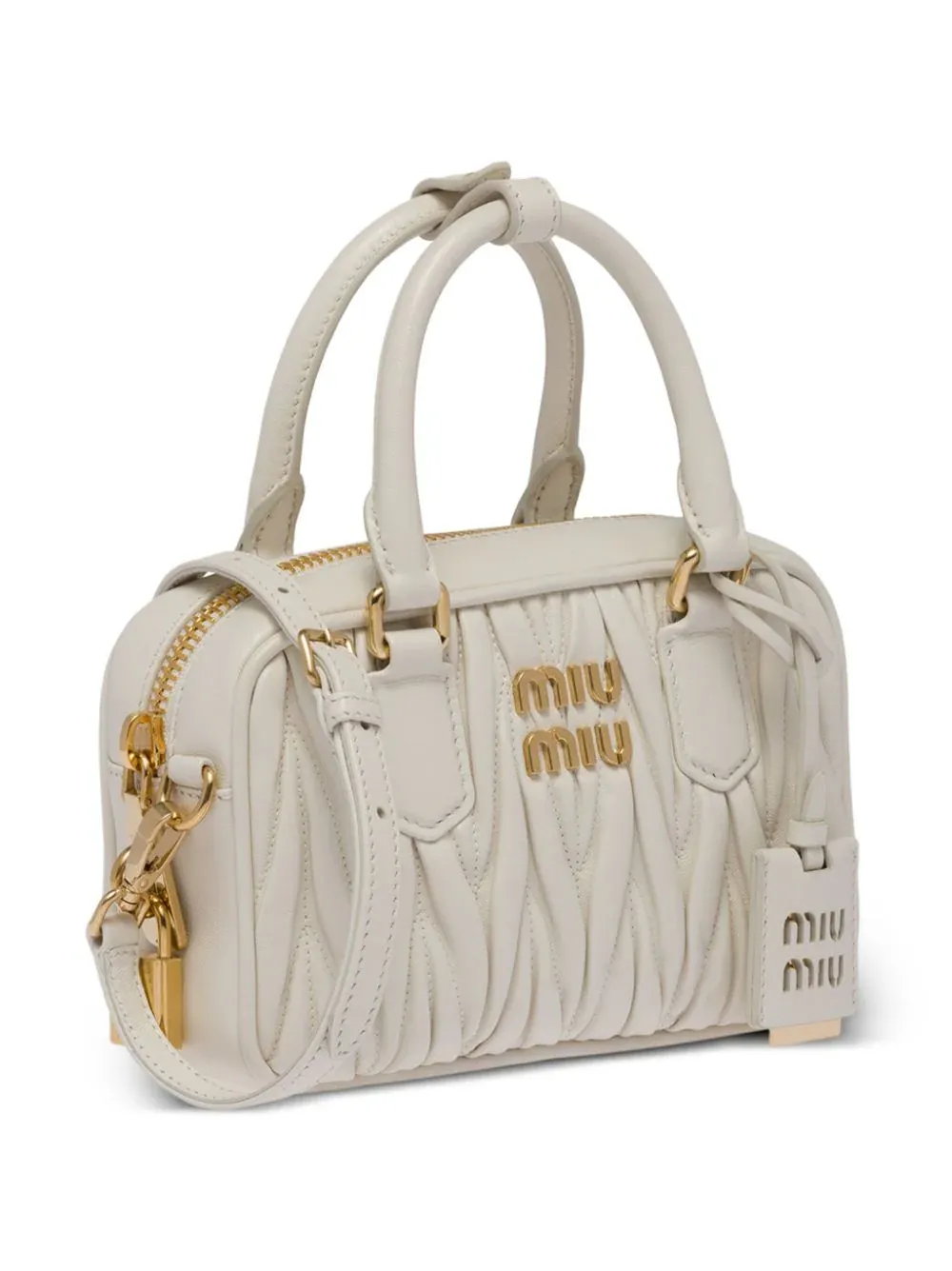 Borsa miu miu Arcadie in nappa matelassé