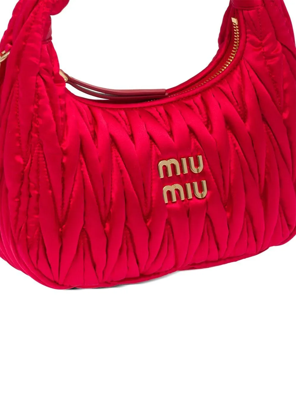 Borsa miu miu hobo Wander in nappa matelassé