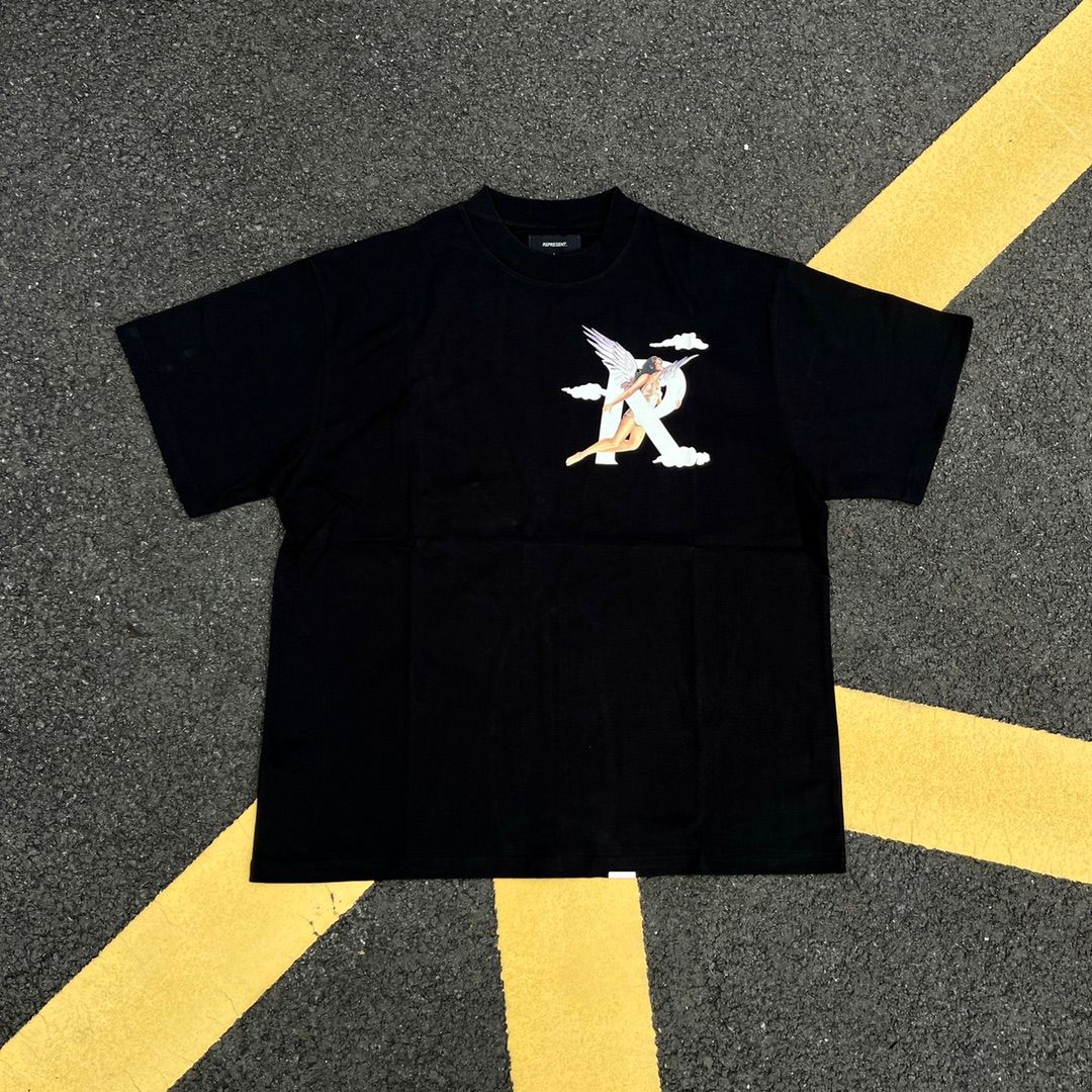 Represent t-shirt nera