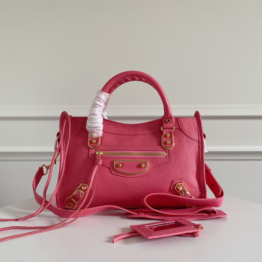 Borsa Balenciaga metallic edge city