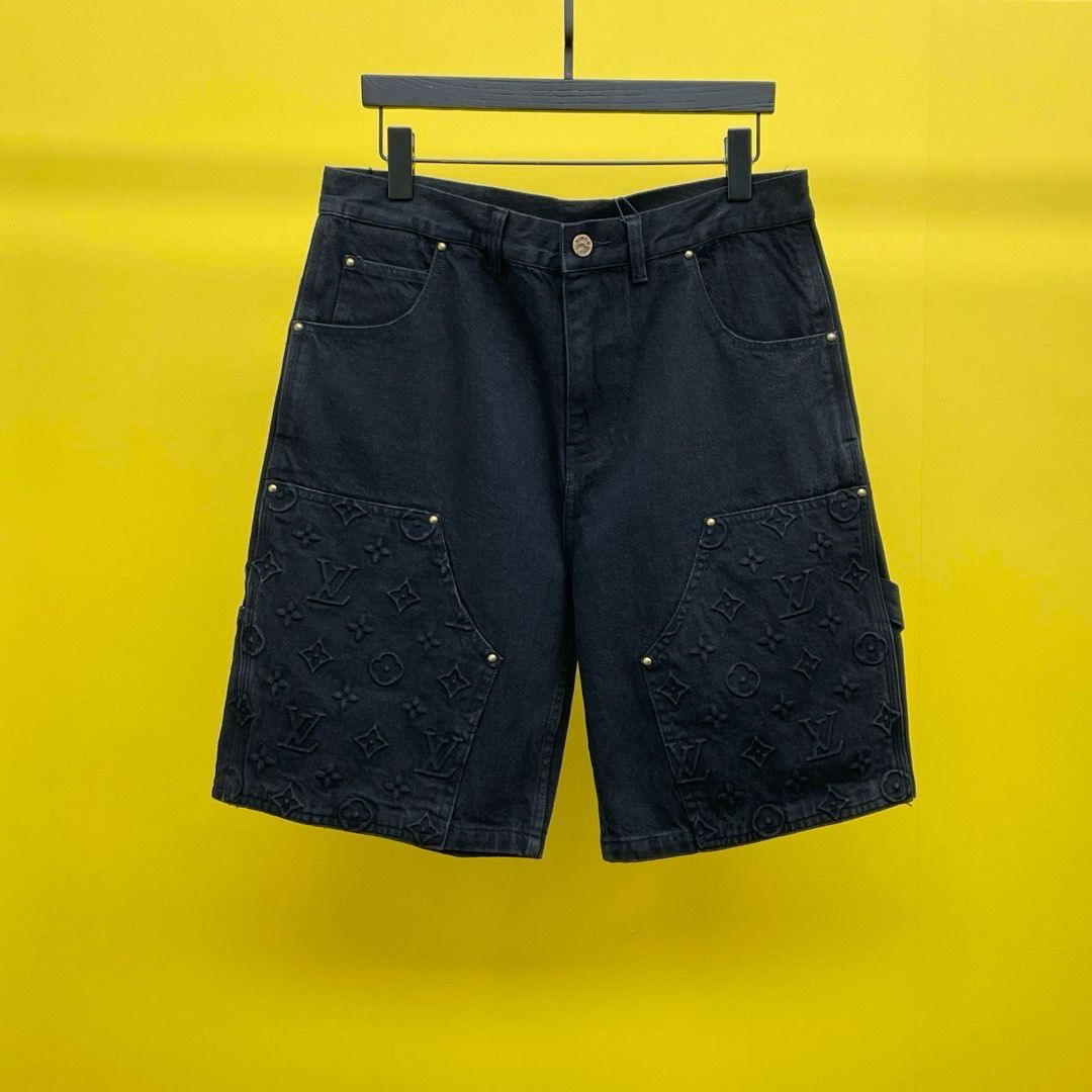 Pantaloncini Louis Vuitton denim