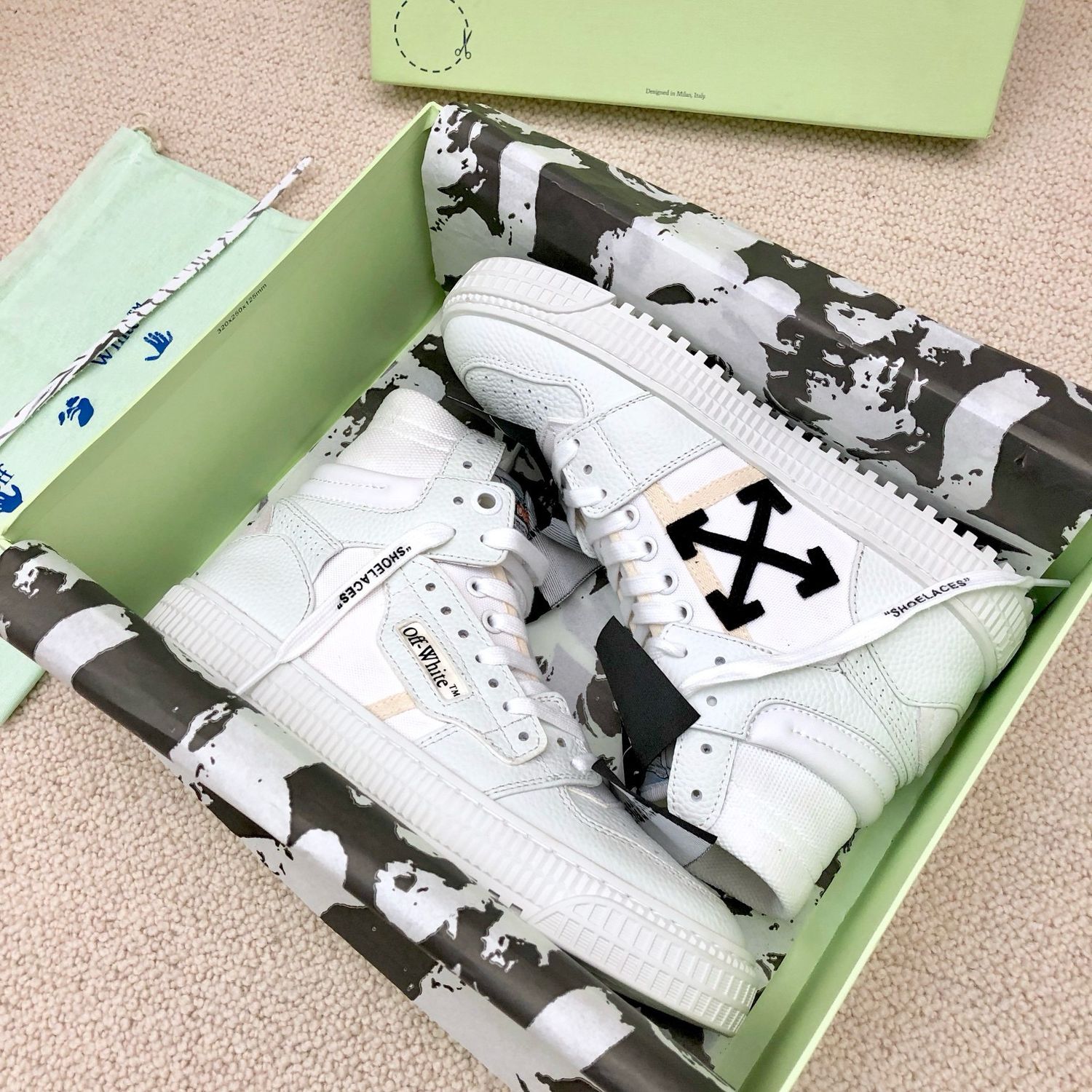 OFF-WHITE White 3.0 Off Court Sneakers