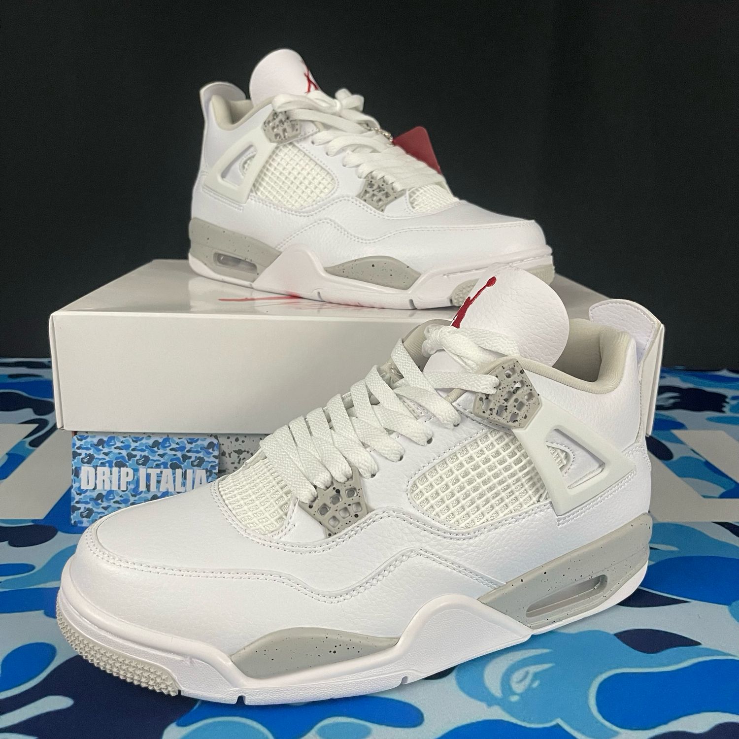 Jordan Sneakers Air Jordan 4 Retro White Oreo