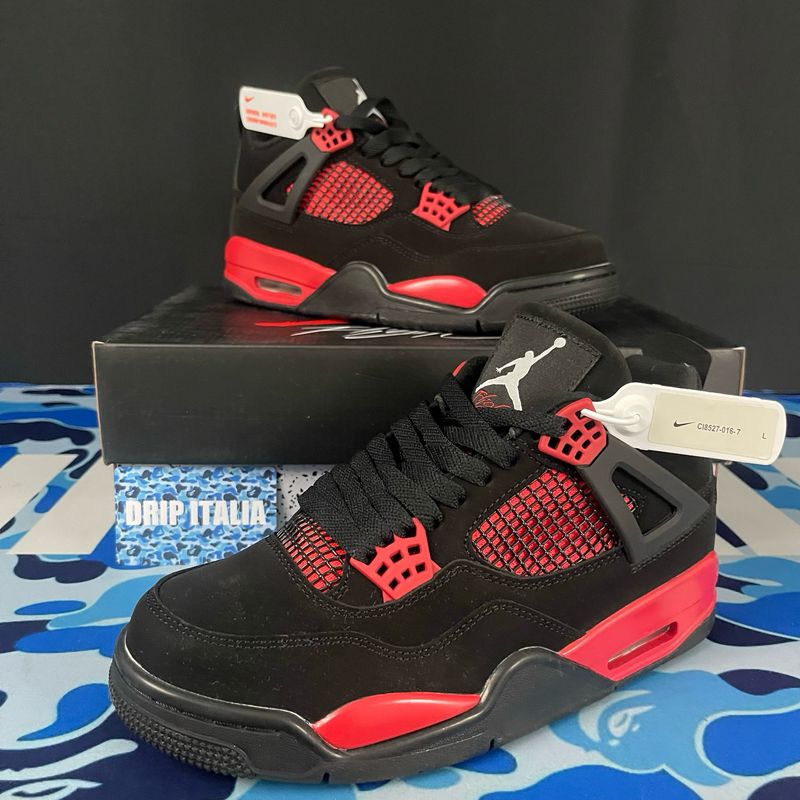 Jordan 4 Red Thunder 