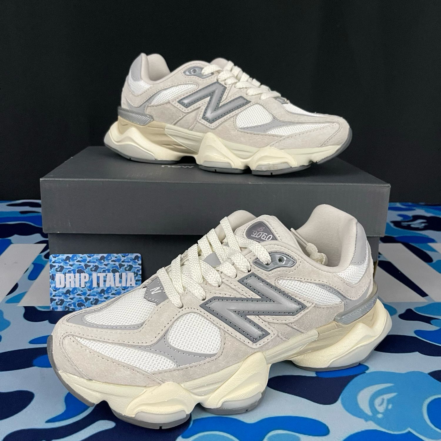 New Balance 9060 Crystal pink con shell pink e pink sand