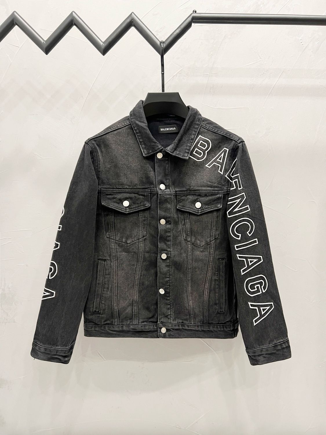 Giacca in denim Balenciaga