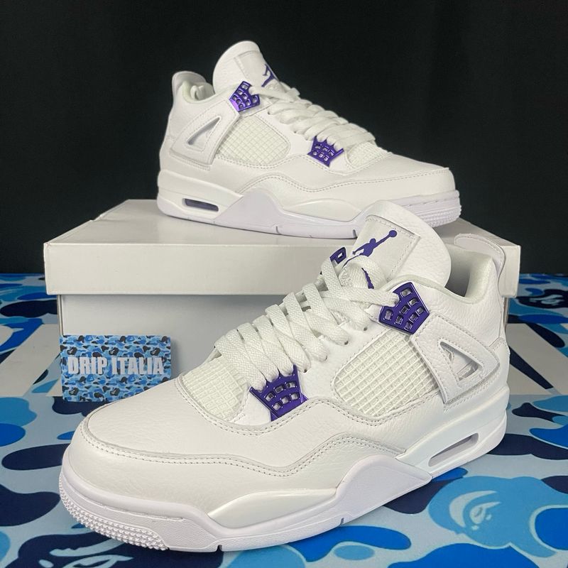 Air Jordan 4 Metallic Purple