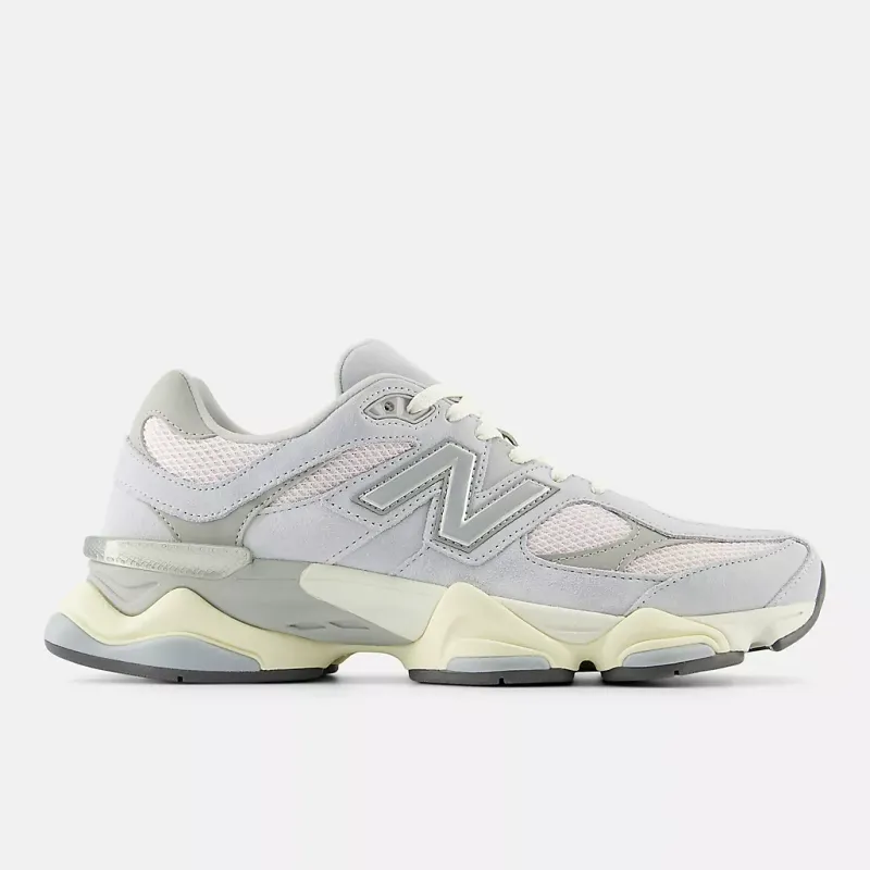New Balance 9060 Granite con pink granite e silver metallic