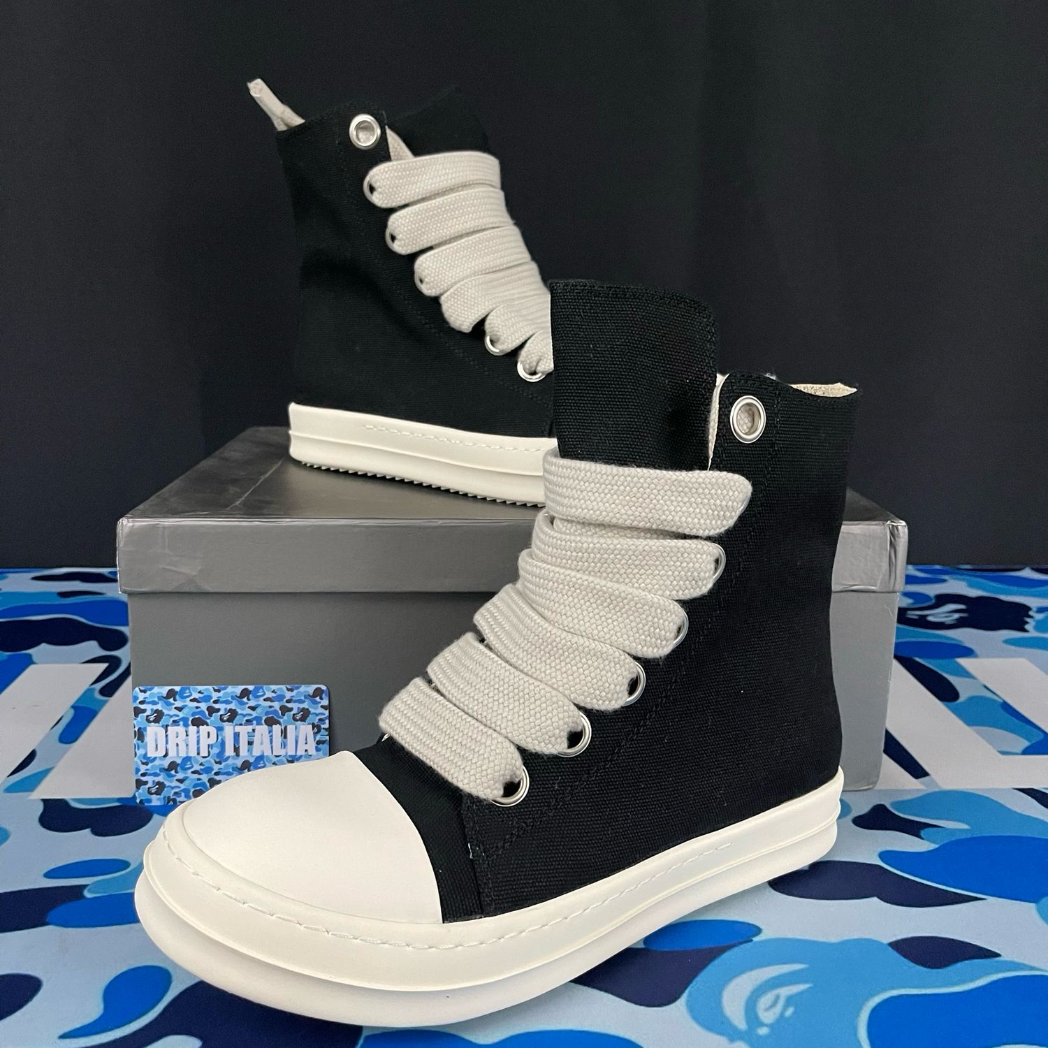 Rick Owens DRKSHDW Jumbo Lace High