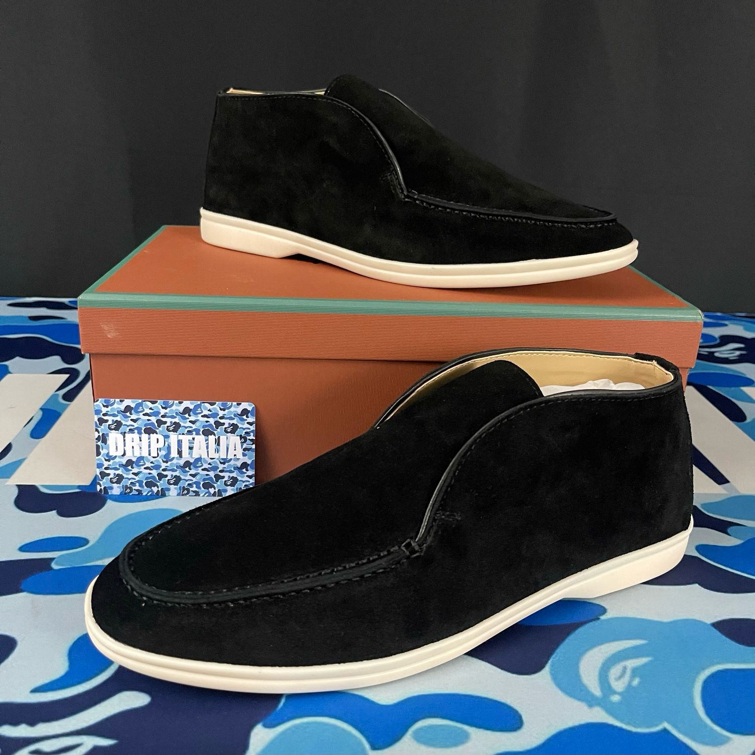 Mocassini Loro Piana Open Walk
