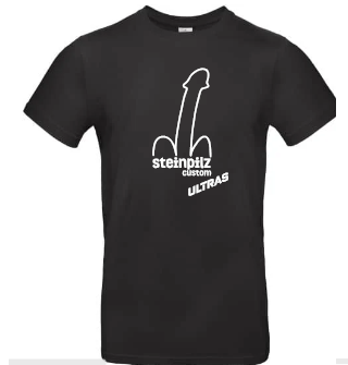 Steinpilz Custom Shirt Frontdruck