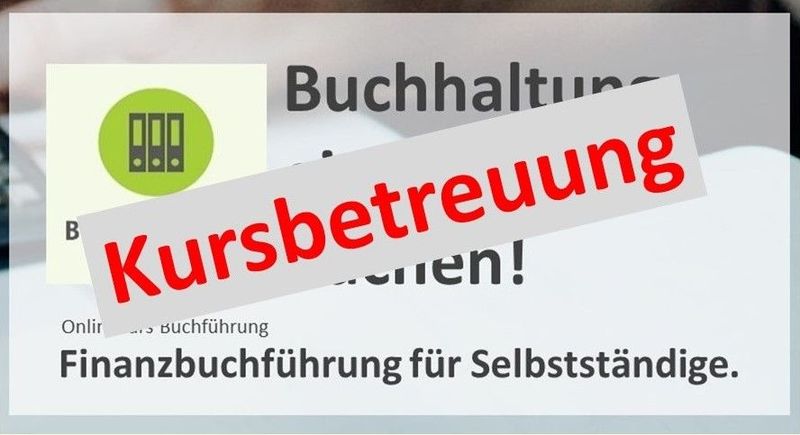 Buchhaltung einfach selber buchen - Betreuung