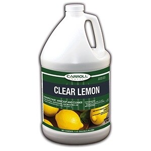 CarrollCLEAN Clear Lemon Disinfectant Gallon