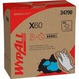 Wypall X60 Teri Reinforced Wipes 9&quot; x 16.5&quot; -White