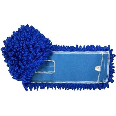 Dust Mop Head Replacement, Blue 18&quot;
