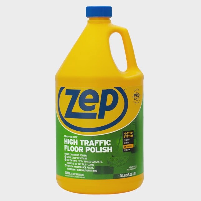 Zep High Traffic 128-oz Liquid High Gloss Floor Polish