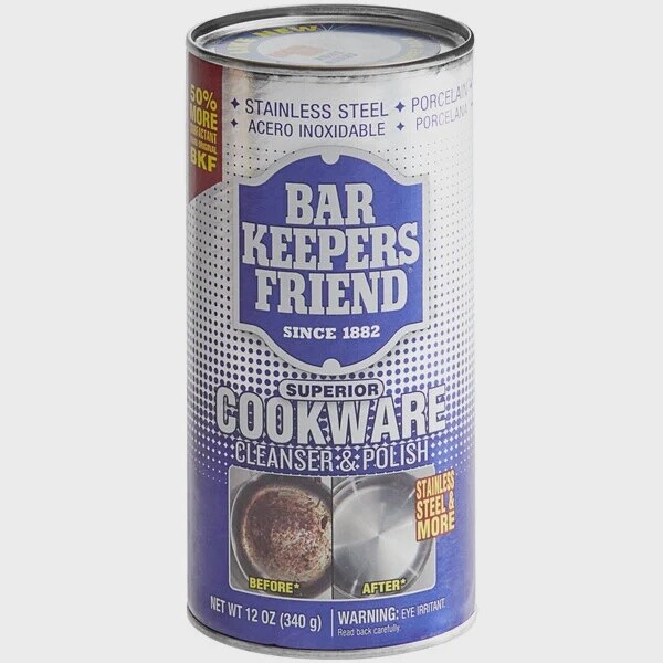 Bar Keepers Friend 12oz Cookware Cleaning &amp; Polishing Powder