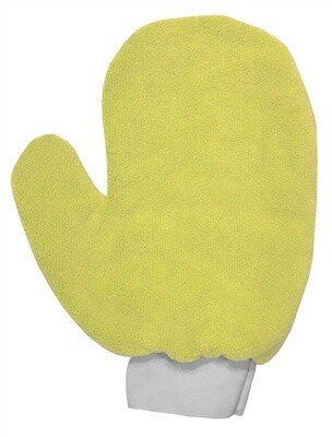 Terry Microfiber HAND MITT- Yellow