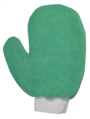 Terry Microfiber HAND MITT- Green