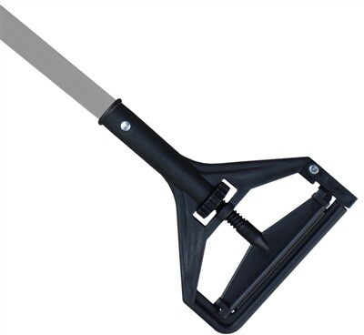 Fiberglass Mop Handle with PLASTIC BAR STYLE-Adjustable Handle