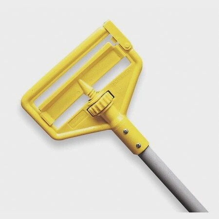 RUBBERMAID Wood Mop Handle, Side Gate, 54&quot;