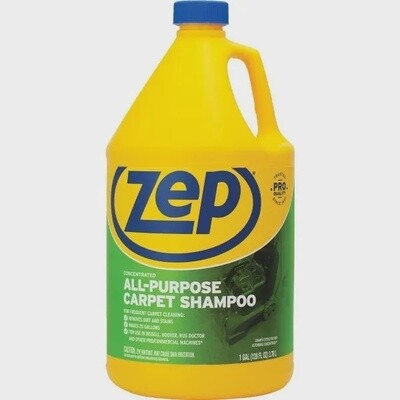 ZEP 1 GALLON CONCENTRATE ALL PURPOSE CARPET EXTRACTOR SHAMPOO