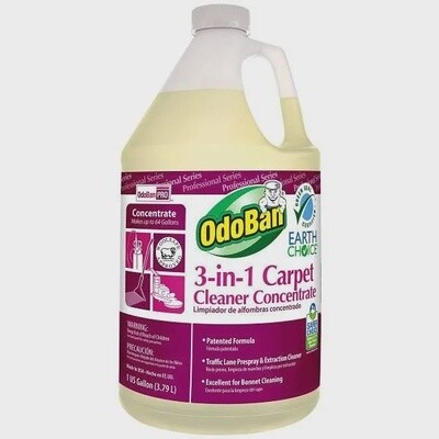 ODOBAN 1 GALLON 3-IN-1 CONCENTRATE CARPET CLEANER