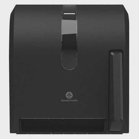 Georgia Pacific Push Lever Dispenser, Smoke