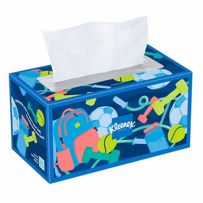 Kleenex Trusted Care Facial Tissue, 2-ply, 230-count