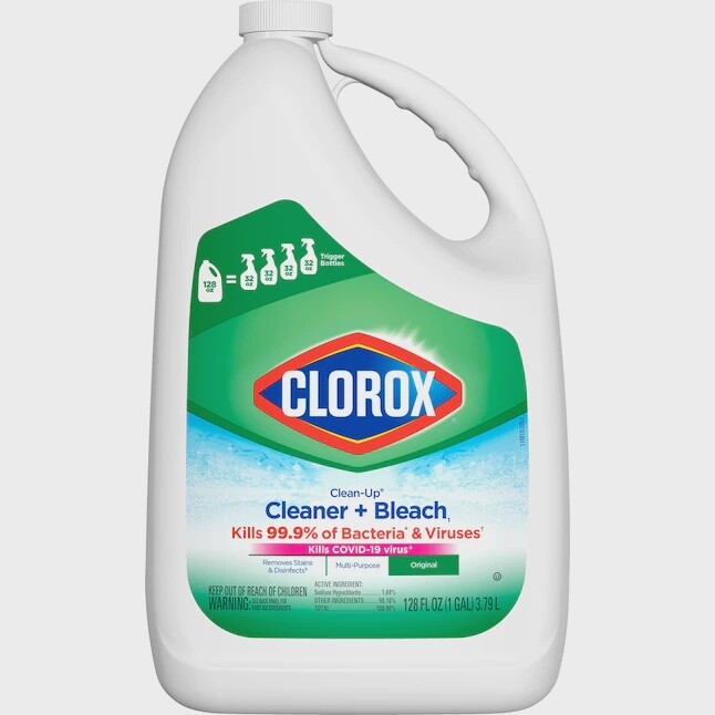 Clean-Up with Bleach 128-fl oz Original Disinfectant Liquid All-Purpose Cleaner