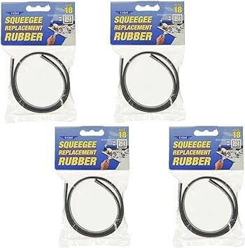 Ettore Replacement Squeegee Rubber, 18-Inch